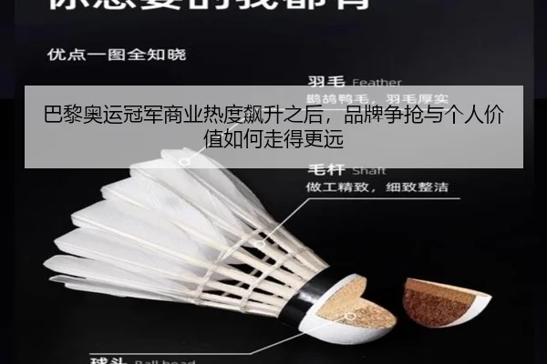巴黎奥运冠军商业热度飙升之后，品牌争抢与个人价值如何走得更远